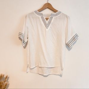 Casual High Low Jacquard Shirt